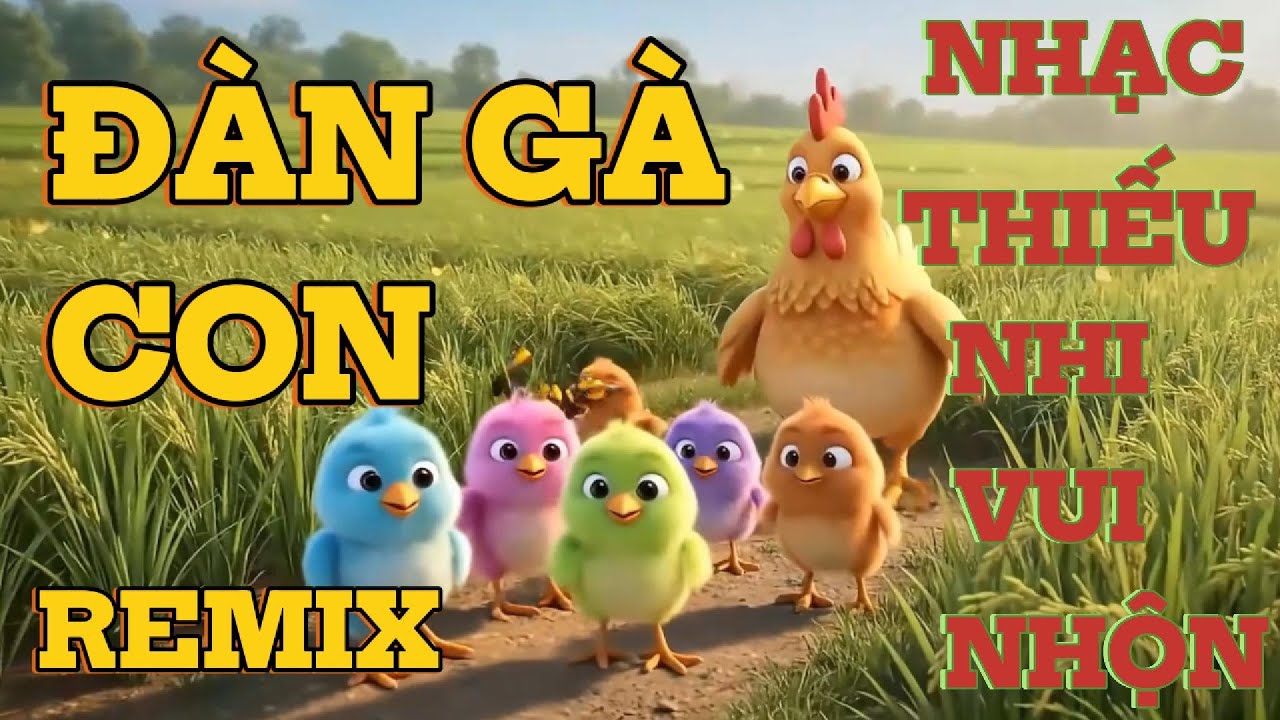 Đàn Gà Con – Kids Song | 3D Animation | Nhạc Thiếu Nhi Vui Nhộn