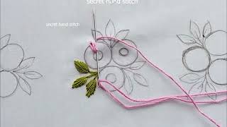 Beautiful Embroidery Design All Over Sch For Dresses Hand Embroidery Latest Cute Design