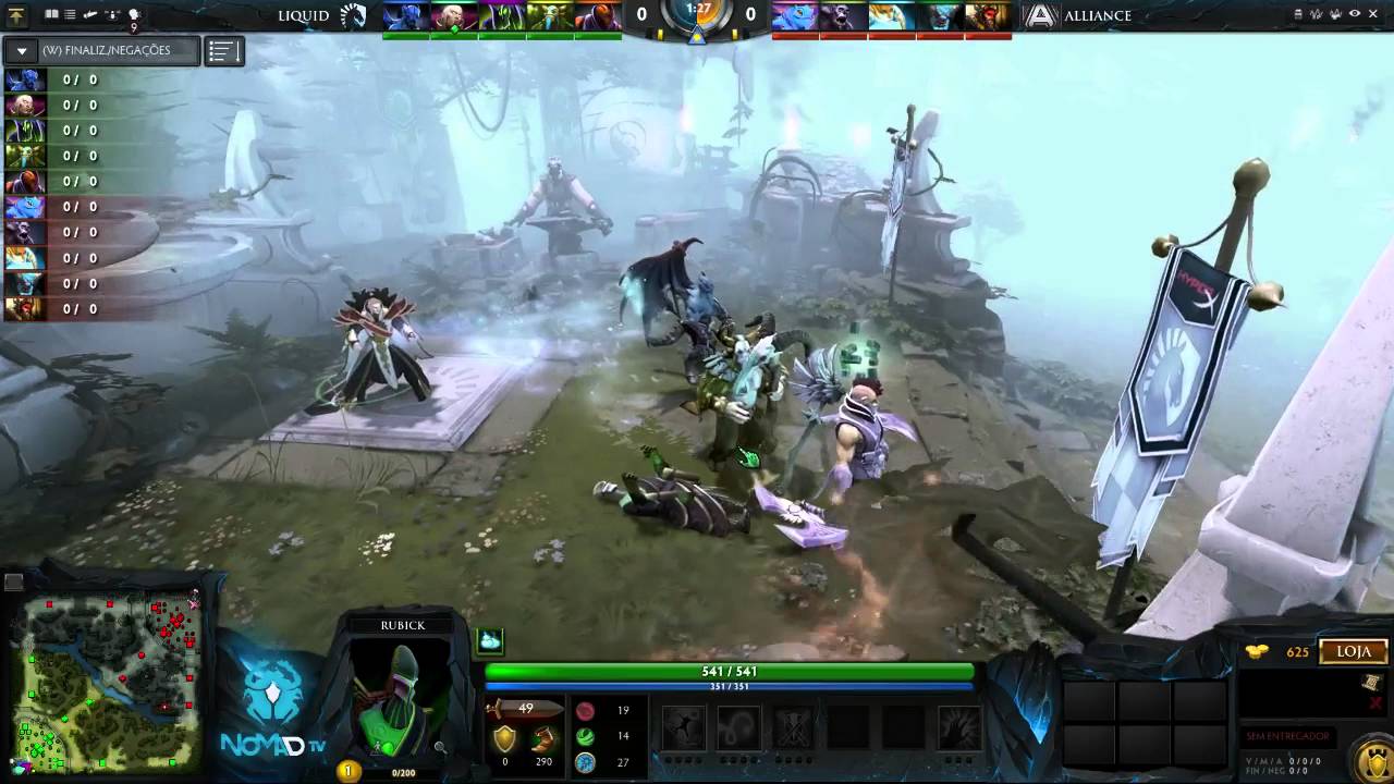 Team Liquid x Alliance -Major Shanghai - Playoffs - Jogo 3 com @pdsdoto e @shaolindota