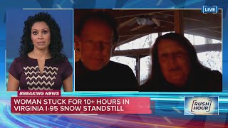 Virginia couple stranded for hours amid halted traffic on I-95 | Rush Hour