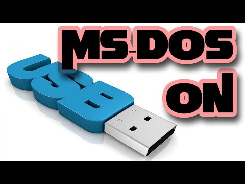 Install Ms-Dos Onto Usb Flash Drive - 2015