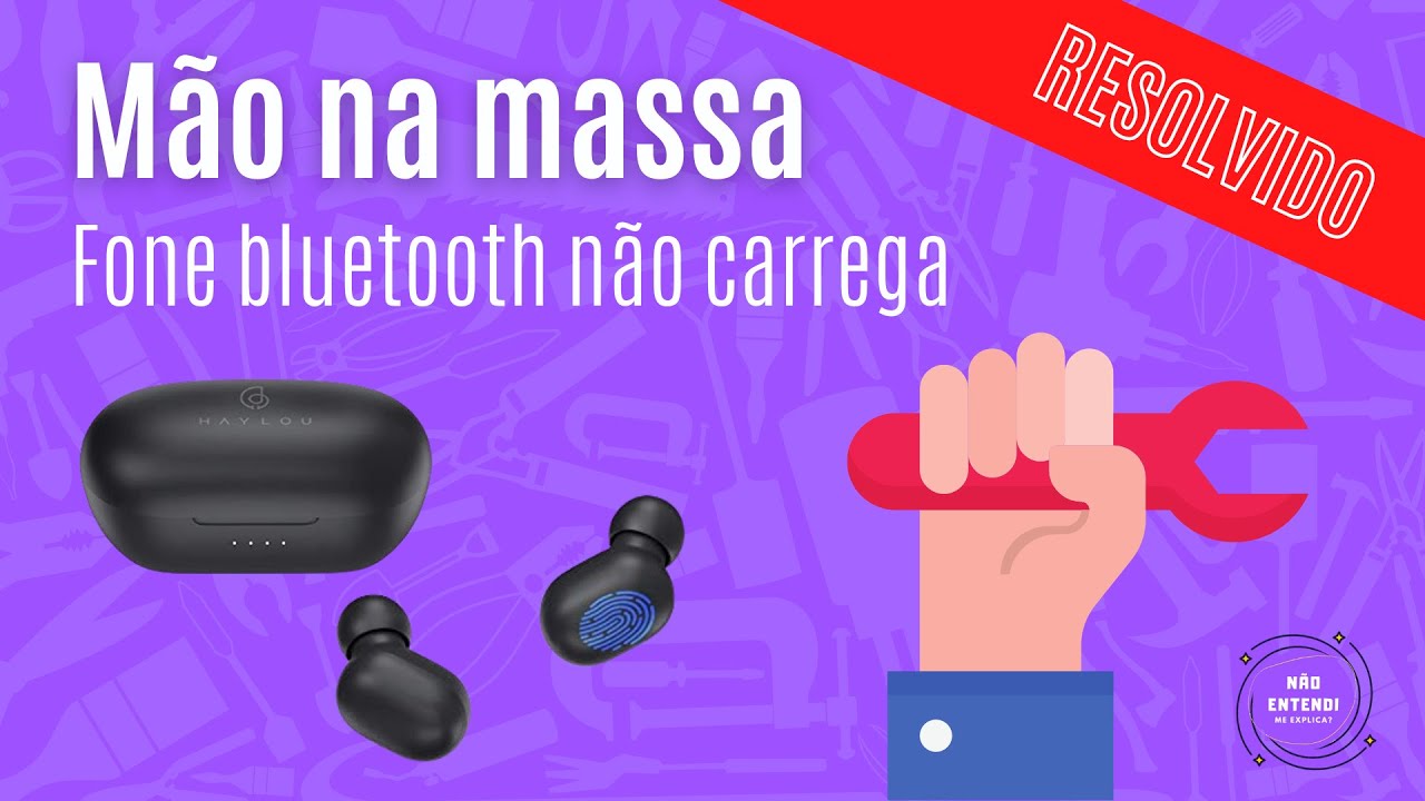 Fone bluetooth TWS não carrega na caixinha - RESOLVIDO - Haylou, Xiaomi Airdots...