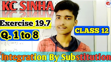 Kc Sinha Exercise 19.7 Solution | Class 12 Solution | Questions 1-8 | Education planet by Arya