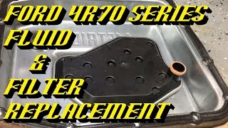 Ford 4R70W Series Transmissions: Fluid & Filter Change