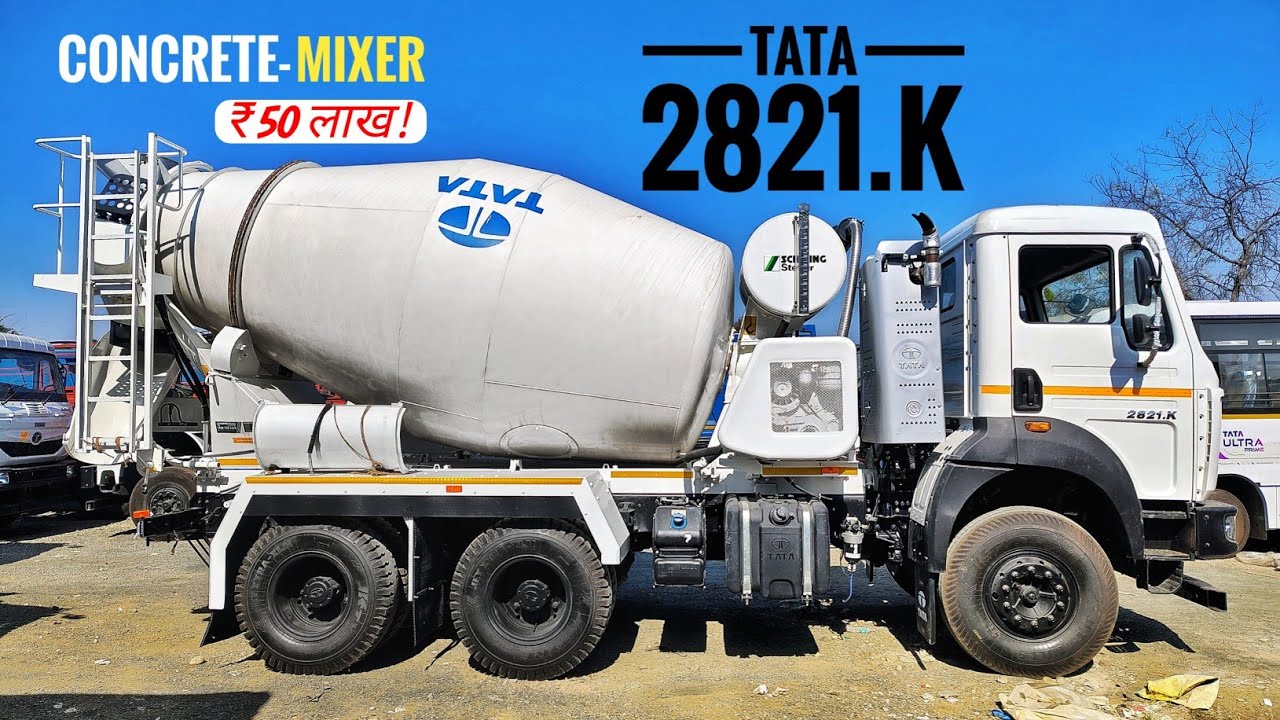 ₹50 Lakh ka Tata 2821.K Concrete Mixer 😳 | इतना Mehnga Truck क्यों? | RMC Business Honest Review