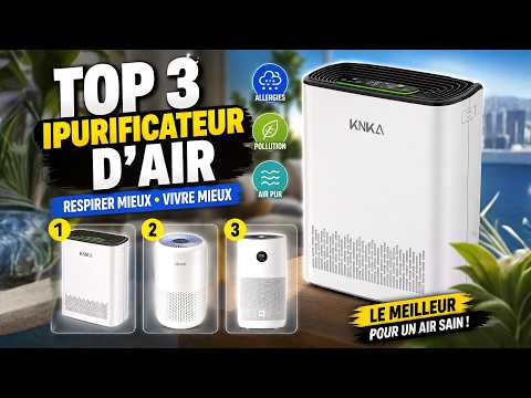 TOP 3 des MEILLEURS Purificateurs d'Air en 2026 🌬️ (Allergies, Poussière, Animaux & Odeurs)