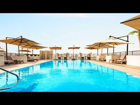 Wyndham Deira Dubai Hotel | PANORAMIC Rooftop Views of Dubai (Full Tour 4K)