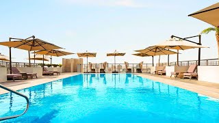 Wyndham Deira Dubai Hotel | PANORAMIC Rooftop Views of Dubai (Full Tour 4K)