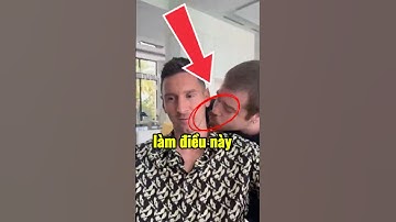 Messi đã là điều này với thợ cắt tóc | Giờ Bóng Lăn #bongda #cr7 #football #ronaldo #messi