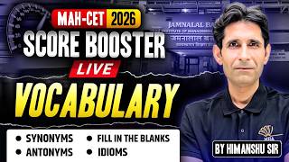 MAH MBA CET 2026 | Live Score Booster Session- VARC | MBA Pathshala