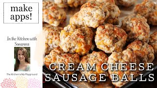 Cream Cheese Sausage Balls