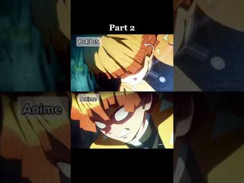 Zenitsu Vs Spider Anime And Game Comparison