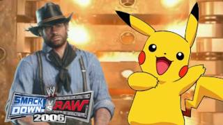 Arthur Morgan Vs Pikachu. Smackdown Vs Raw 2006. NWC