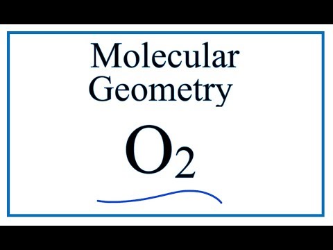 Wideo: Jaki jest kształt molekularny o2?