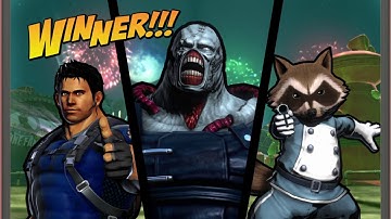 PROJECT* (Requested) ULTIMATE MARVEL VS CAPCOM 3 Nemesis/Chris/Rocket Raccoon Playthrough