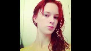 haircut ✂ on long hair red head to bob than to  pixie