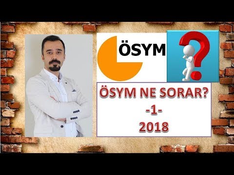 YKS EDEBİYAT SORU TAHMİNLERİ - 1 (2018)