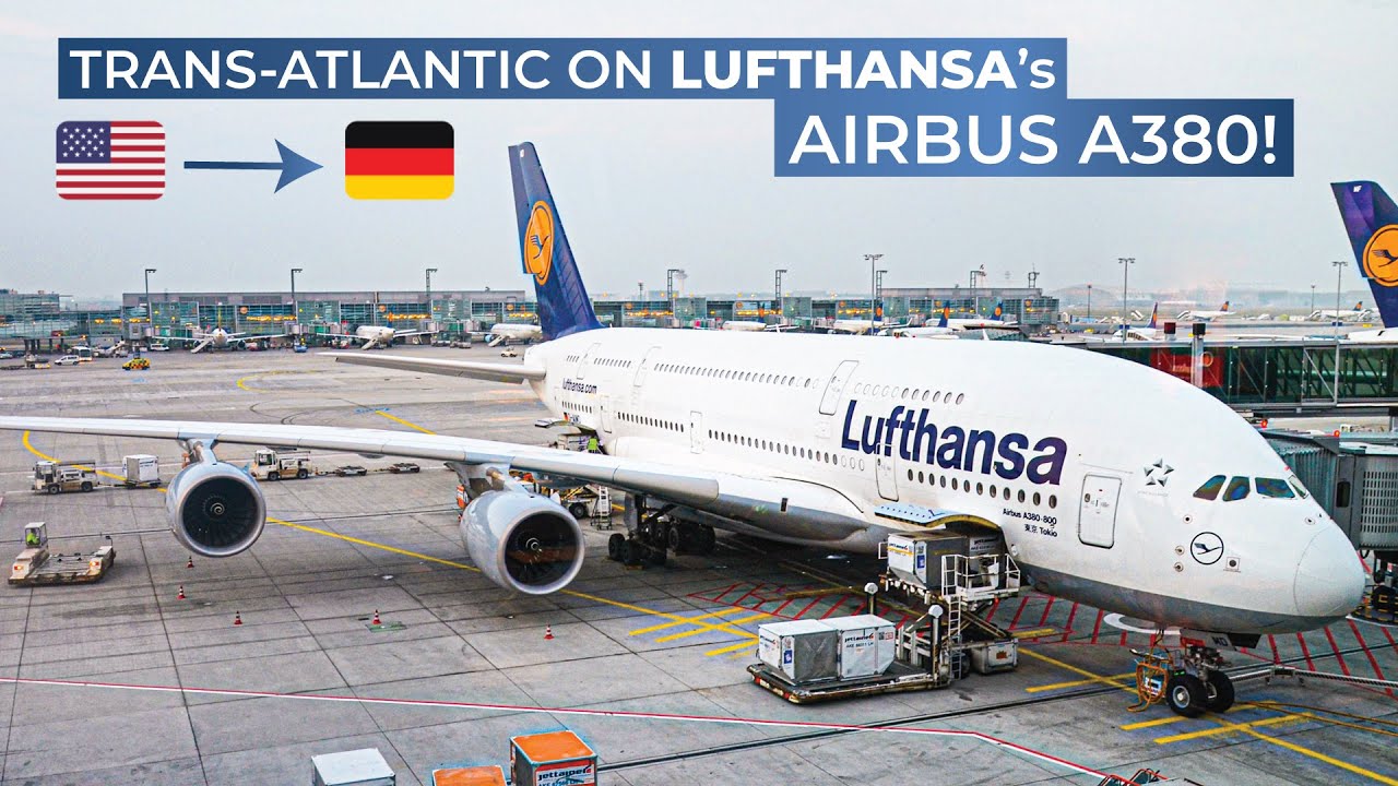 Tripreport Lufthansa Economy New York Jfk Frankfurt Airbus A380 Youtube