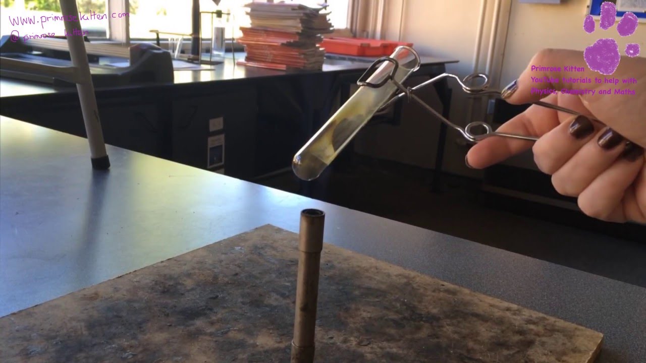 Reaction between iron sulfur Classroom Clips Series. 10 YouTube