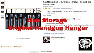guns gear and reviews #36 Gun Storage Original Handgun Hanger