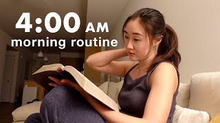 Waking Up at 4AM: a crazy productive morning routine