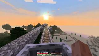Обложка Minecraft Rail Transport House And Mine Too Скачать Minecraft Rail Transport House And Mine Too