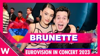 🇦🇲 Brunette "Future Lover" (Armenia 2023) | Eurovision In Concert 2023 INTERVIEW