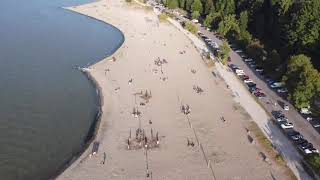 High tide Spanish Banks