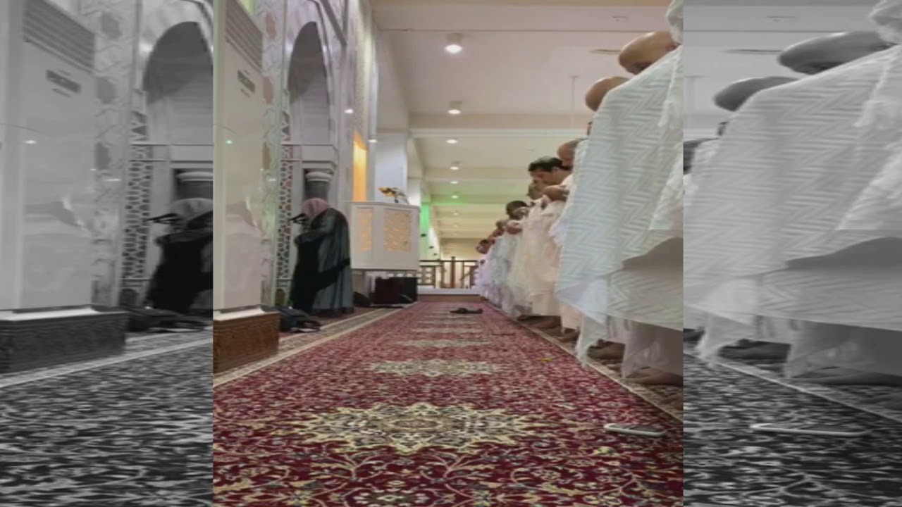 صلاة العشاء مسجد نمرة بمشعر عرفة القارئ وجب العتيبي