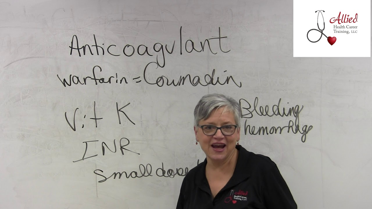 Антикоагулянты CMA Варфарин и Кумадин