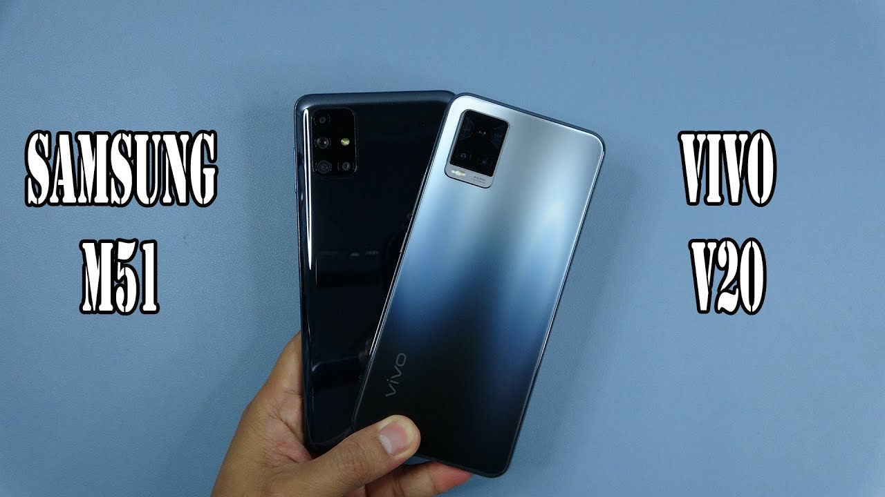 Samsung Galaxy M51 vs Vivo V20 | Snapdragon 730G vs 720G