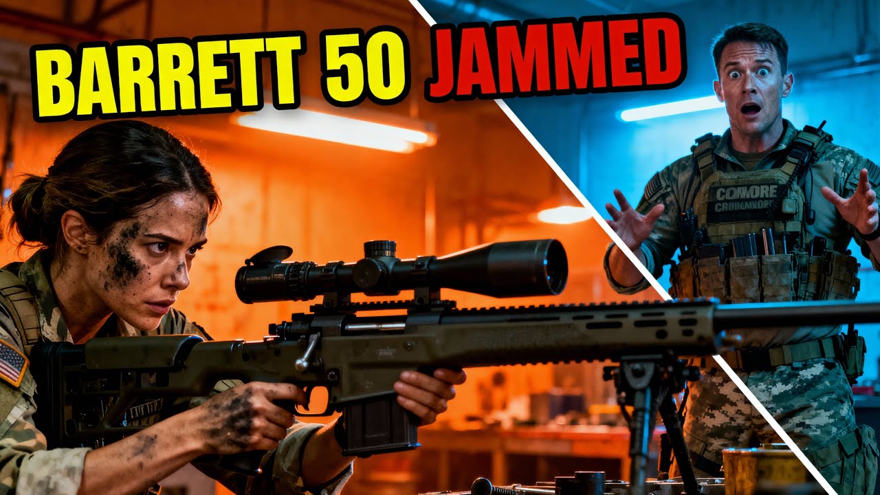 She Fixed the Jammed Barrett 50 — SEAL Commander's Reaction