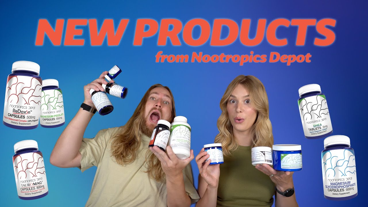 NEW PRODUCTS! Redaxin, DHEA, TauroMag, Magnesium Pidolate, Magnesium Glycerophosphate