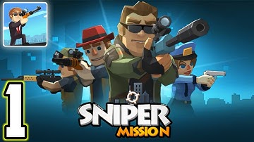 Sniper Mission: Free FPS Shooting Game - Gameplay Walkthrough Part 1 (Android,iOS)