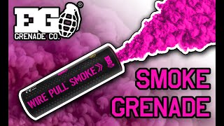 WP40 Pink Smoke Grenade - Smoke Bomb - Smoke Effect