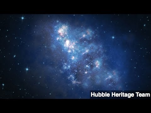 The Hubble Space Telescope Recorded the Fusion of Galaxies (Photos)