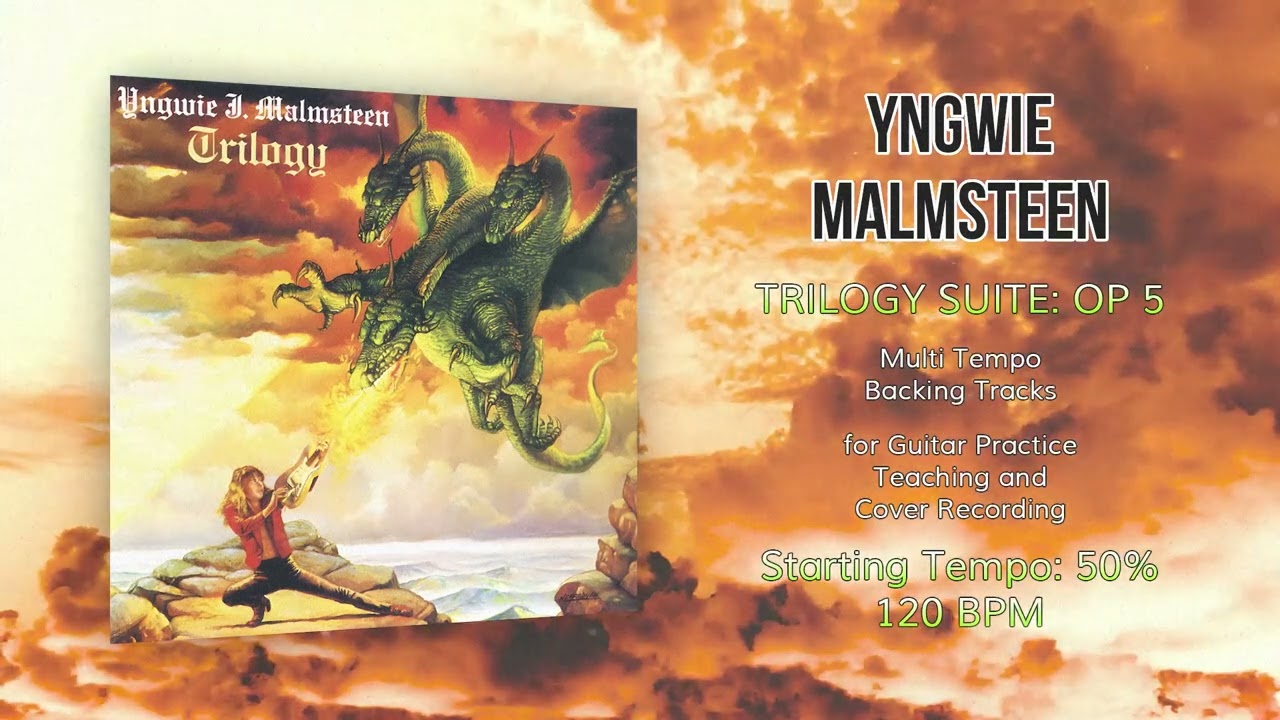 YNGWIE MALMSTEEN - Trilogy Suite: Op 5 - 50% Tempo (120 BPM