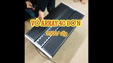 Vỏ thùng array 40 đơn mẫu mới - giá 3.500/ cặp. Lh: 096.1237.129