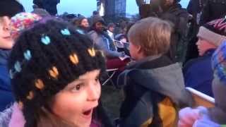 The Kids Interviewed At The Tree Lighting 2014