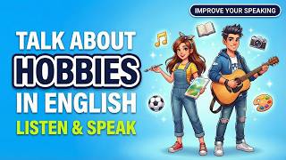 Talk About Hobbies In English | Real Conversation Practice [beginner]