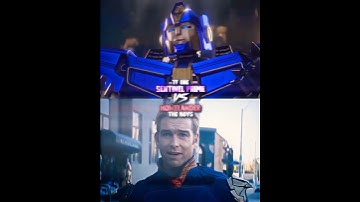 SENTINEL PRIME v HOMELANDER #shorts #transformers #theboys