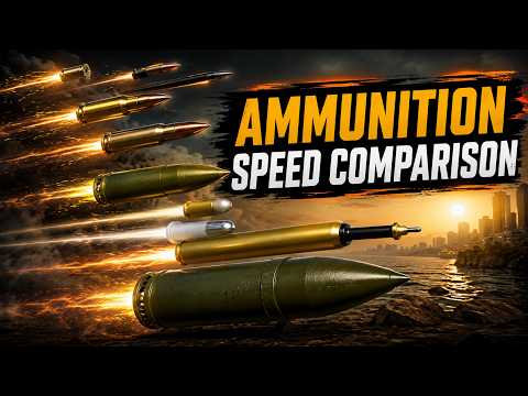 Ammunition Speed Comparison | bullet speed | Fastest |