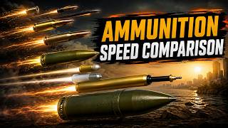 Ammunition Speed Comparison | bullet speed | Fastest |