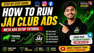 Jai Club Meta Ads Setup Tutorial 🔥 | Trading Ads Step By Step