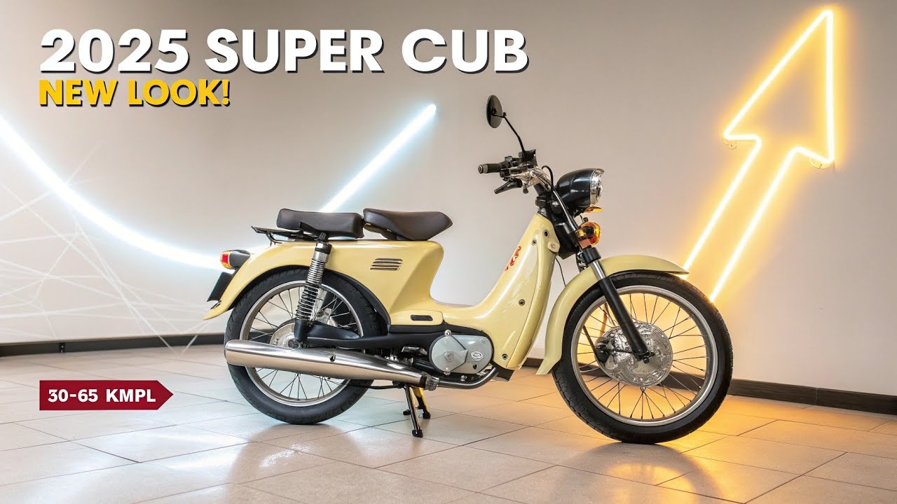 ⭐ “2025 Honda Super Cub – Ye Bike Nahin, Legend Returned! 🔥 New Features Ne Duniya Hila Di!”