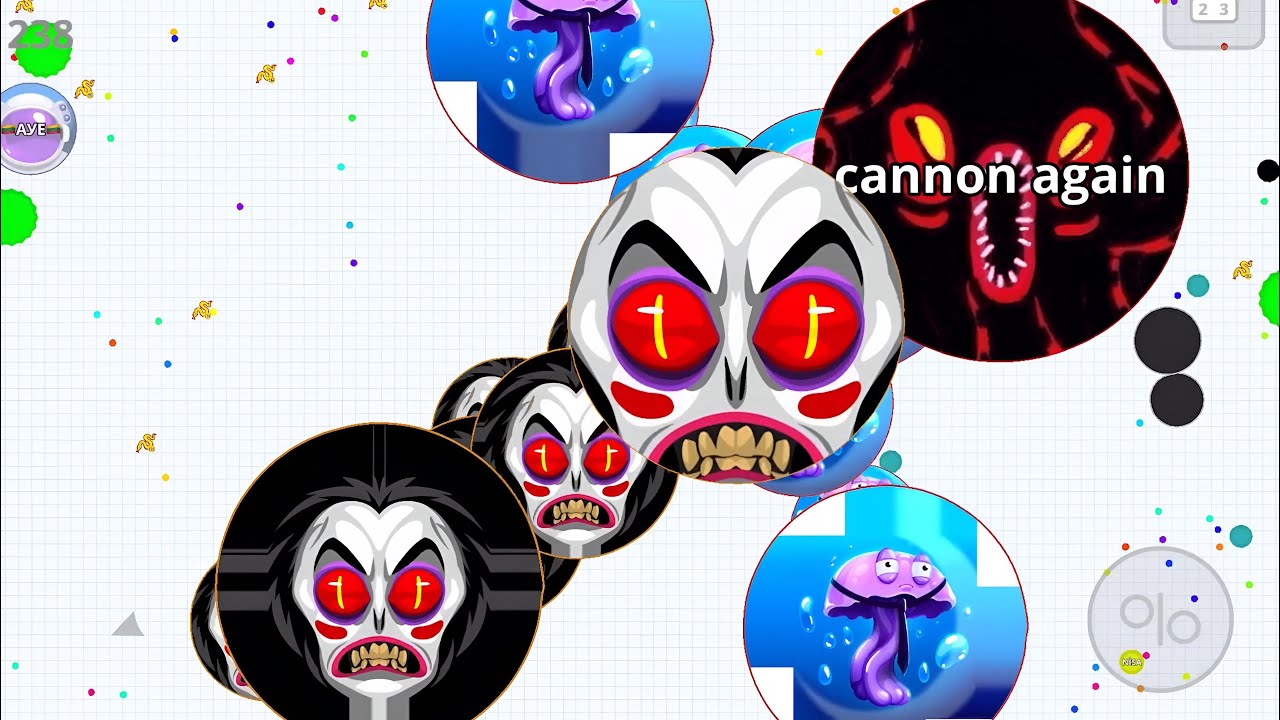 CANNON AGAIN? 💣 ✈️ (AGARIO MOBILE)