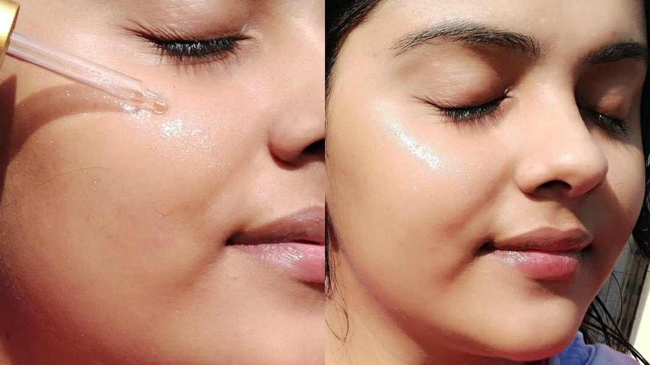 clean and glowing skin