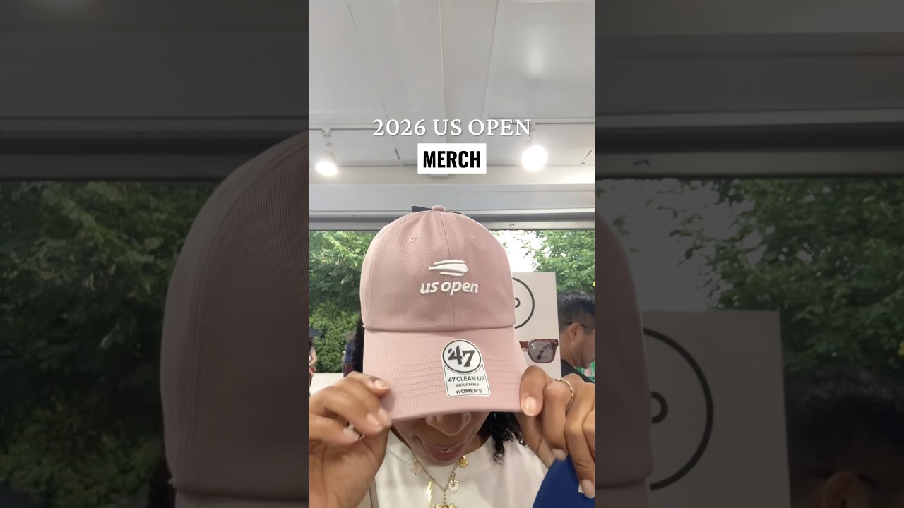 US Open Merch 2026 Fan Week, here’s what’s cute this year! #usopen #usopen2026