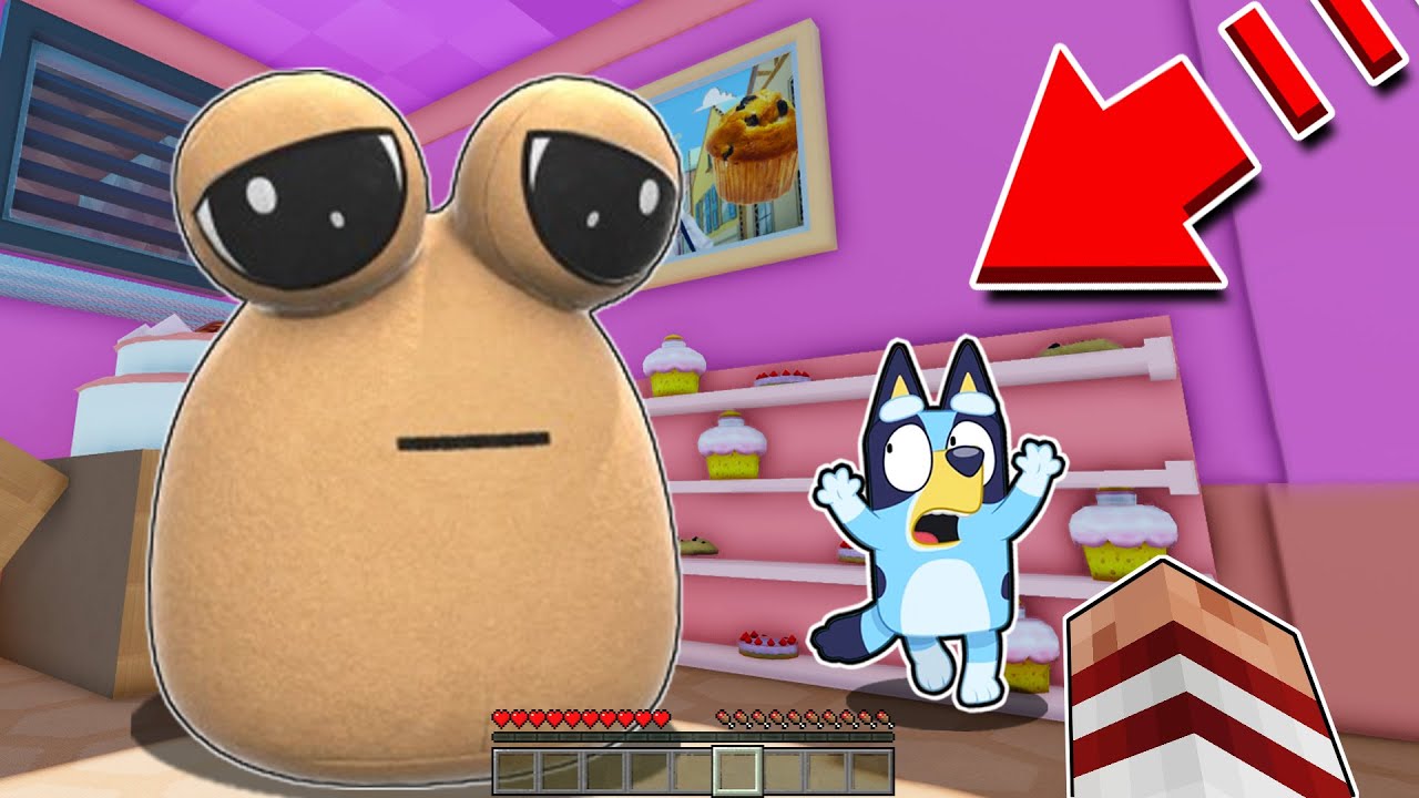 ESCAPAMOS DE LA PASTELERÍA DE POU CON BLUEY