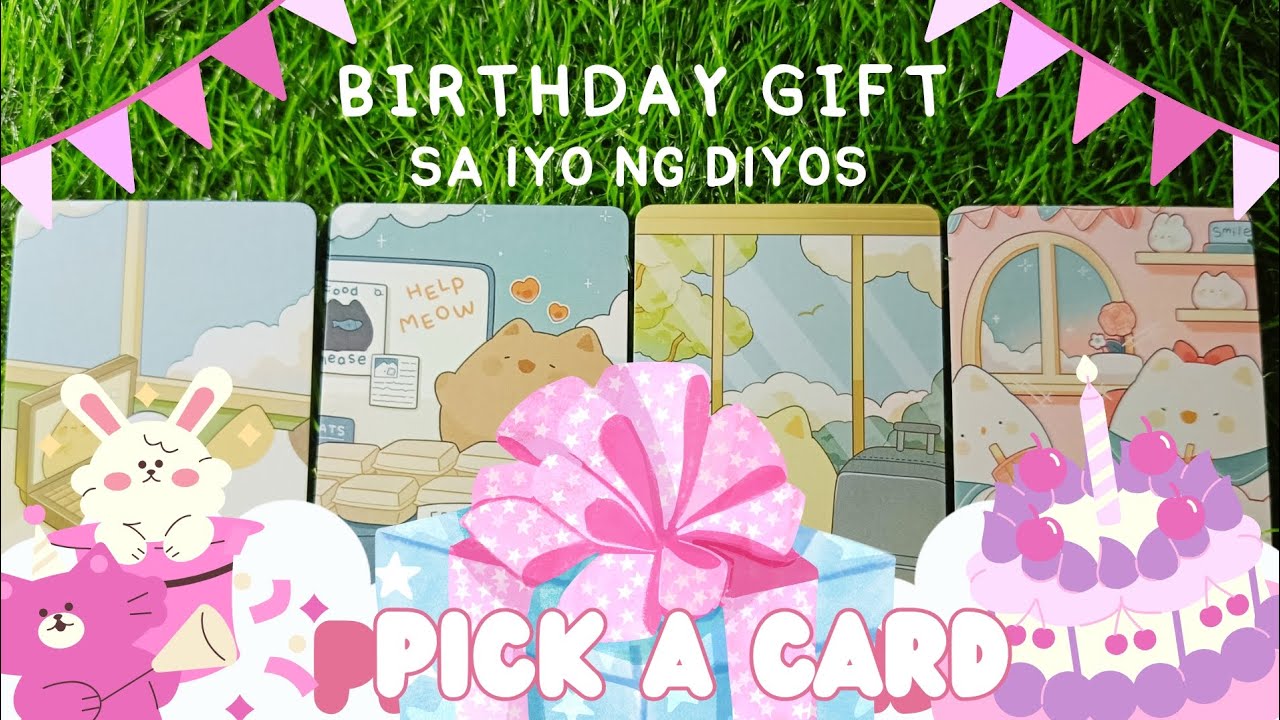Birthday Gift sa Iyo ng Diyos Pick A Card 